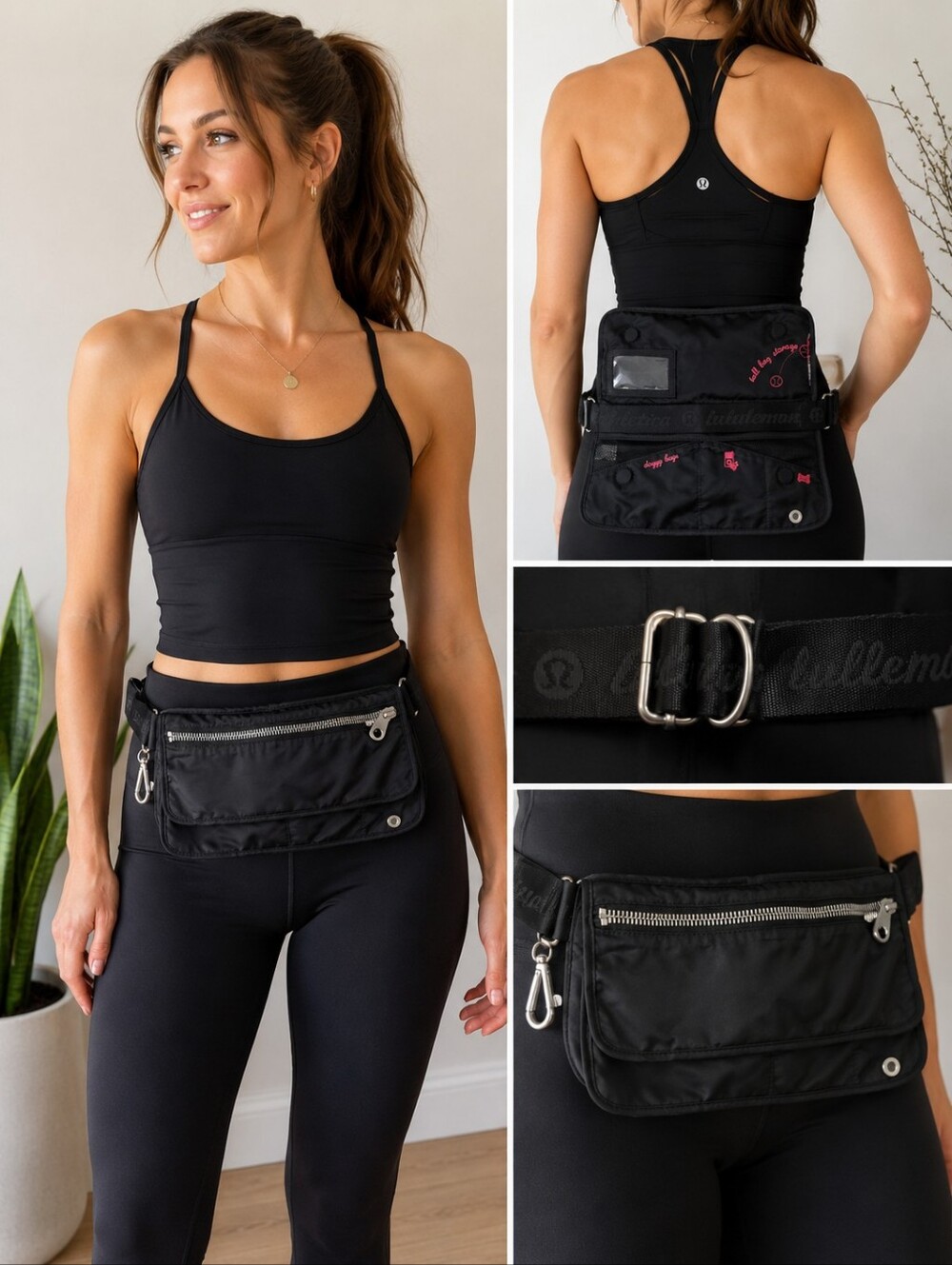 🖤 Vintage lululemon Travel Pooch VII Dog Walking Belt Bag